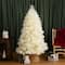 6ft. Unlit Off-White Pampas Grass Artificial Christmas Tree